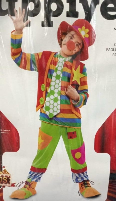 Disfraz Payaso multicolor inf.OFERTA