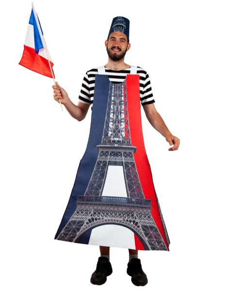 Disfraz Torre Eiffel adulto T.unica