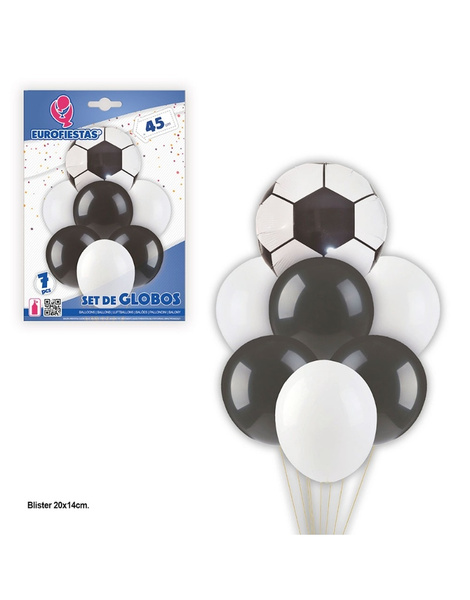Set Globos Balón fútbol
