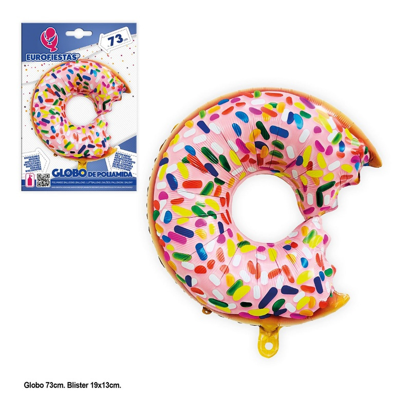 Globo foil Donut virutas 73x50 cms.