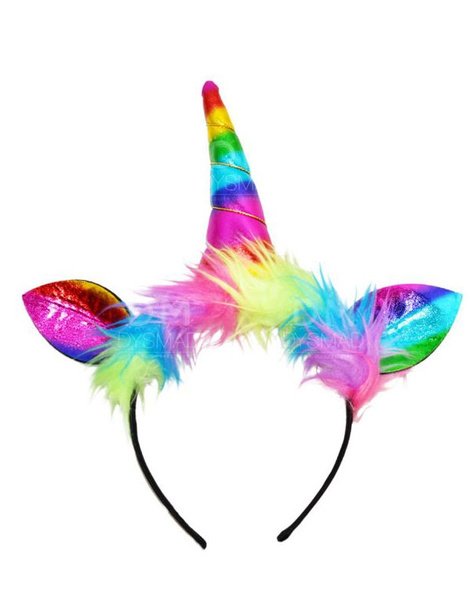 Diadema Unicornio rainbow