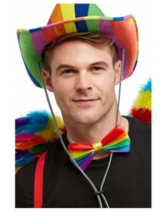 Sombrero multicolor raimbow adulto