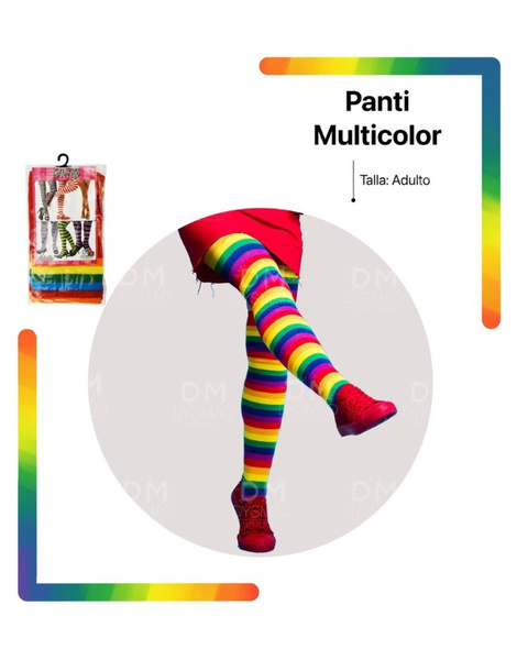 Panty multicolor adulta