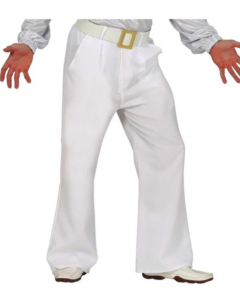 Pantalón blanco disco adulto