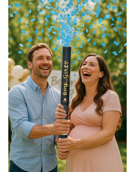 Cañon confetti Niño/Niña 40 cms.