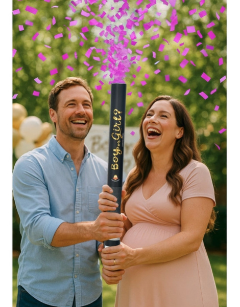 Cañon confetti Niño/Niña 40 cms.