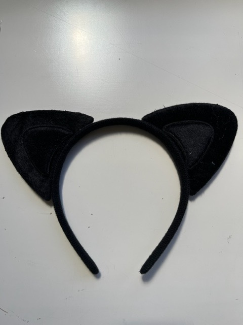 Diadema orejitas de Gato negras