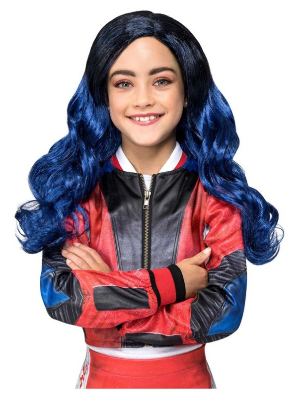 Peluca Disney descendientes Evie niña
