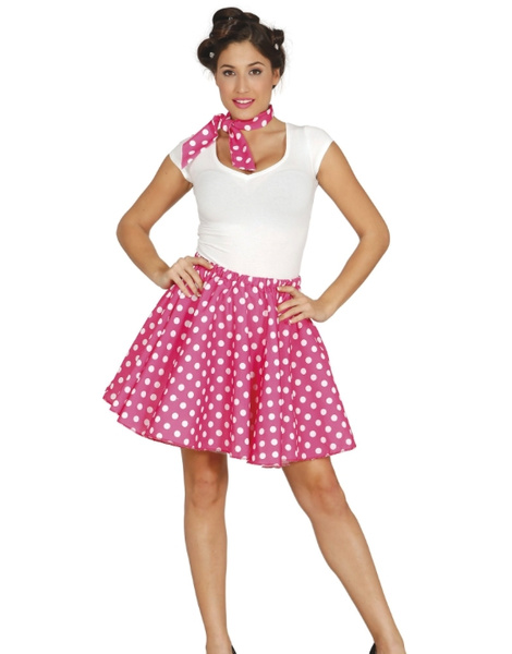 Set Pin Up : Pañuelo + Falda colores