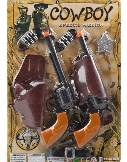 Pistolas Del Oeste (44X30Cms)