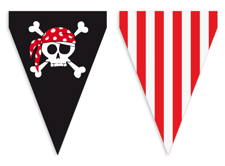 Guirnalda banderines Piratas 20x30-3 mtr