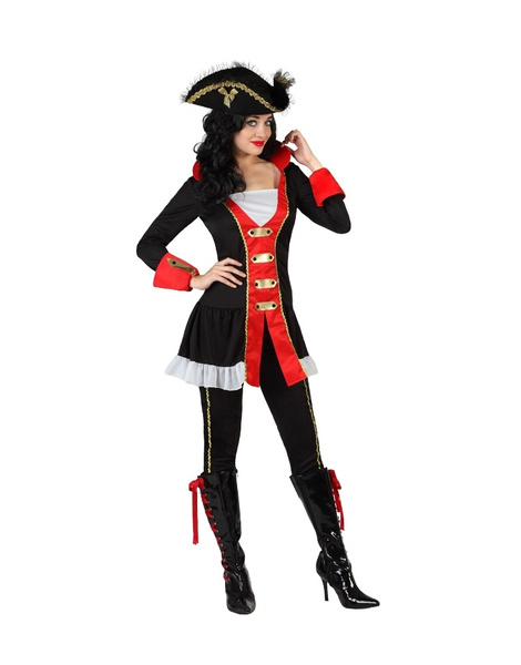 Capitana pirata para mujer