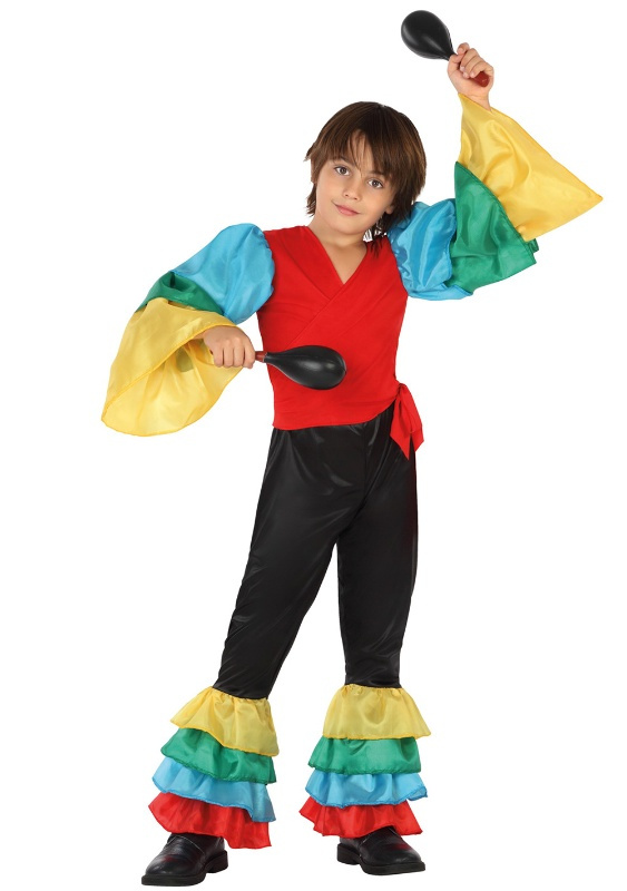 Disfraz Rumbero multicolor infantil