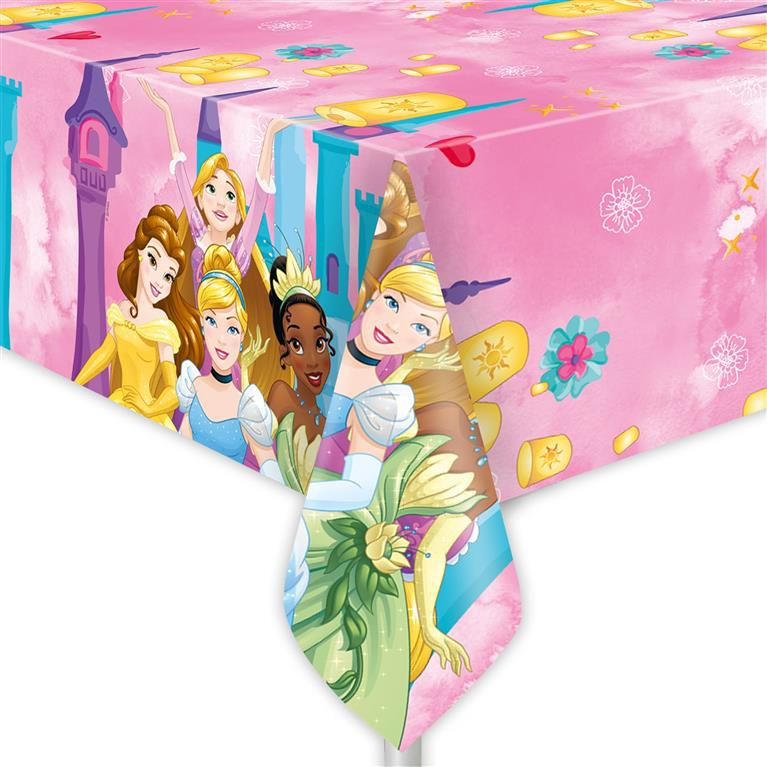 Mantel Princesas Disney plastico 120x180