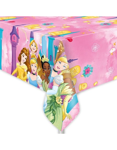 Mantel Princesas Disney plastico 120x180