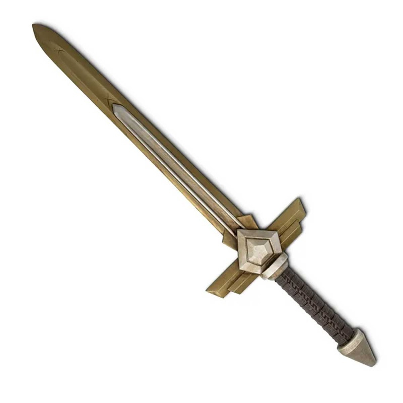 Espada medieval protección madera 60cms