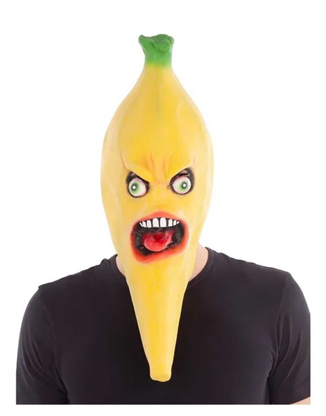 Máscara Full Banana en látex