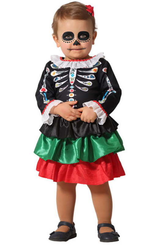 Disfraz Esqueleto mejicano para bebés