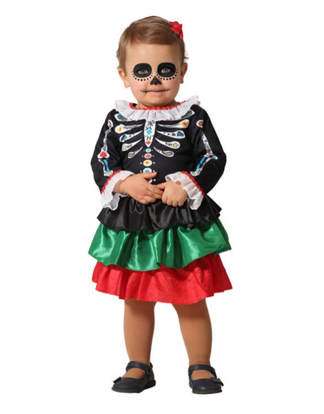 Disfraz Esqueleto mejicano para bebés