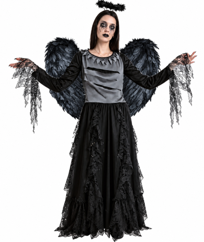 Alas angel negras mediana