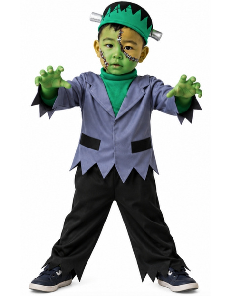 Disfraz Monstruo verde para bebés