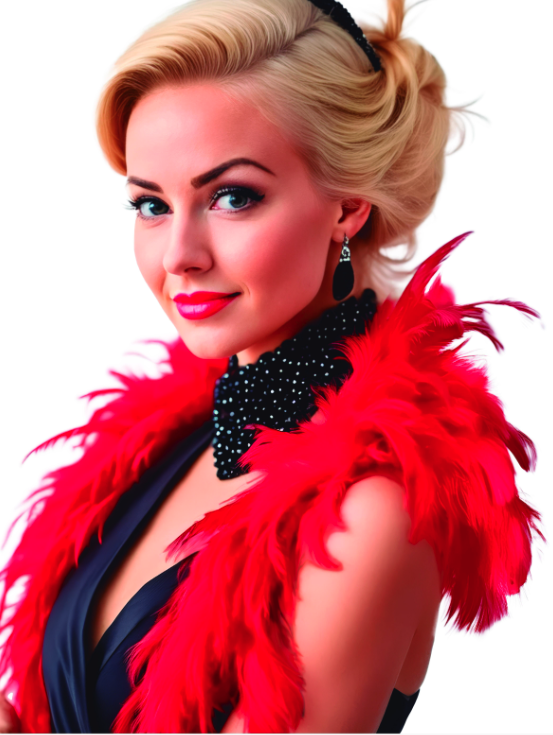 Boa Pluma Colores 1'80M - 40gramos