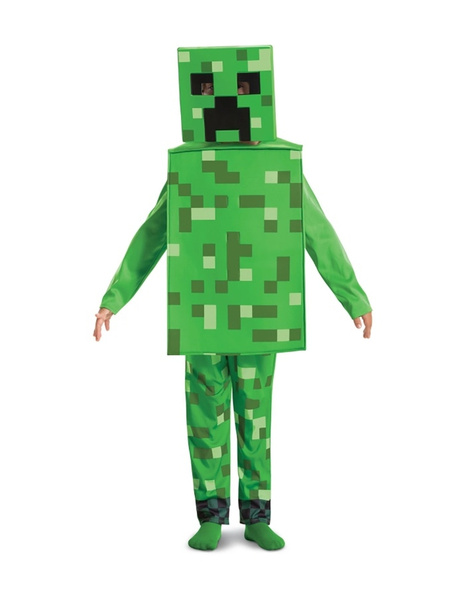 Disfraz Minecraft creeper lujo infantil