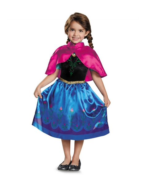 Novia sala Pantalones Disfraz Disney Frozen Anna para niña