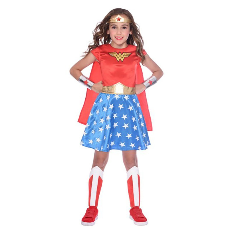 Disfraz Wonder Woman W.B. para niña