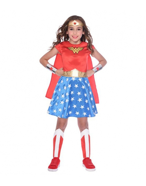 Disfraz Wonder Woman W.B. para niña