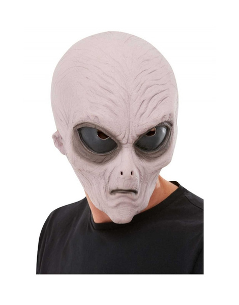 Máscara Allien morado de látex Máscara Allien morado de látex