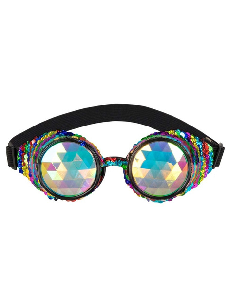 Gafas steampunk rainbow