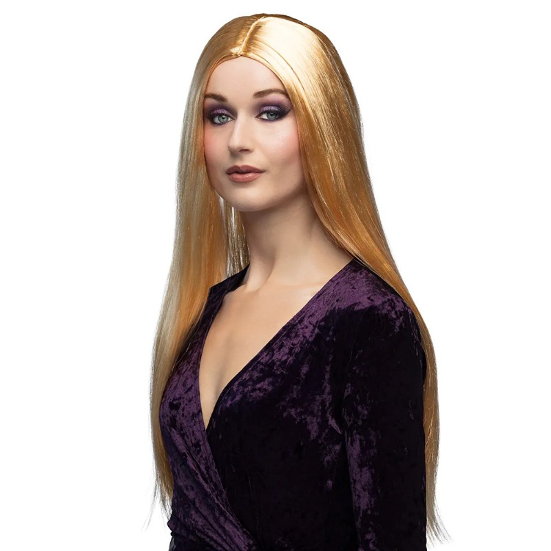Peluca Rubia larga lisa