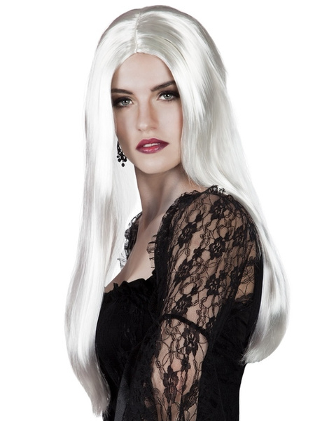 Peluca Blanca larga
