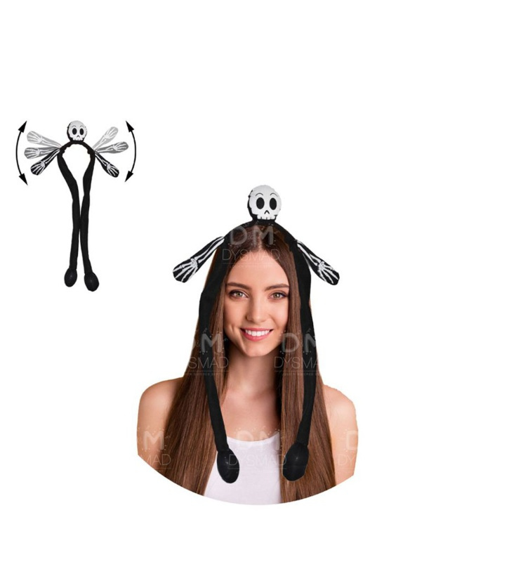 Diadema esqueleto con manos