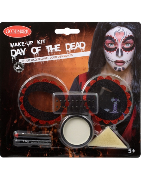 Set maquillaje Catrina+pegatinas