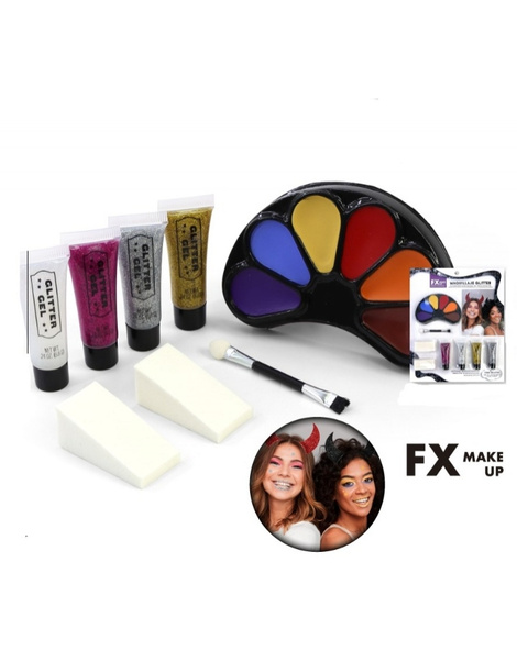 Set maquillaje glitter