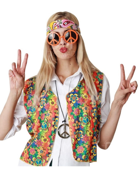 Chaleco Hippie adulto