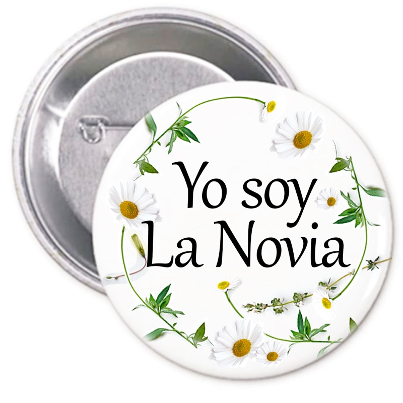 Chapa Yo soy la Novia campestre