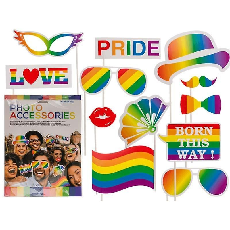 Set Photocal Selfies Orgullo Gay-rainbow