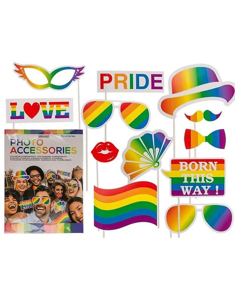Set Photocal Selfies Orgullo Gay-rainbow