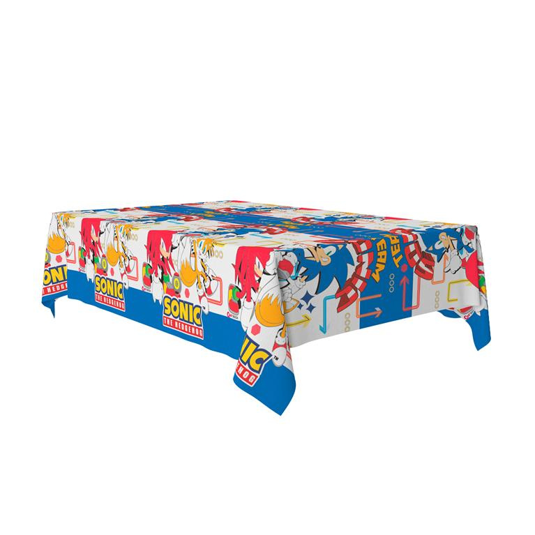 Mantel Sonic plástico 120x180 cms.