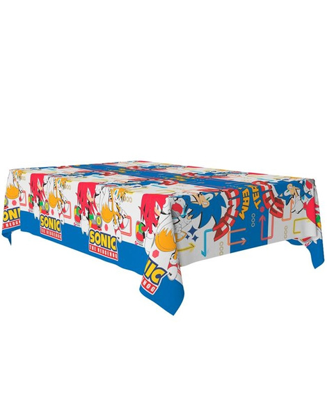 Mantel Sonic plástico 120x180 cms.