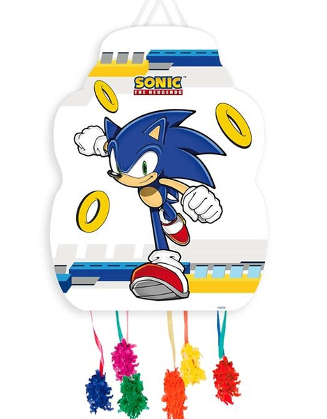 Piñata Sonic mediana 33x46 cms.
