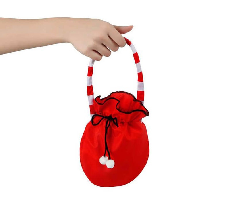 Bolso rojo mama noel