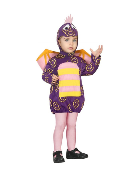 Disfraz Dragón morado para bebes