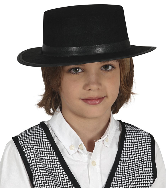 Sombrero cordobes negro infantil