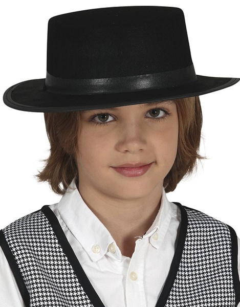 Sombrero cordobes negro infantil