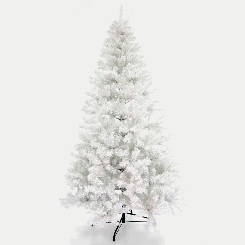 Arbol navidad normal color blanco nieve