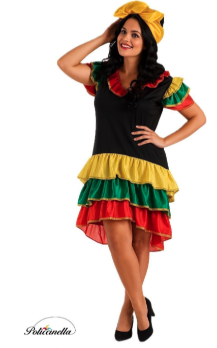 Disfraz Rumbera  para mujer